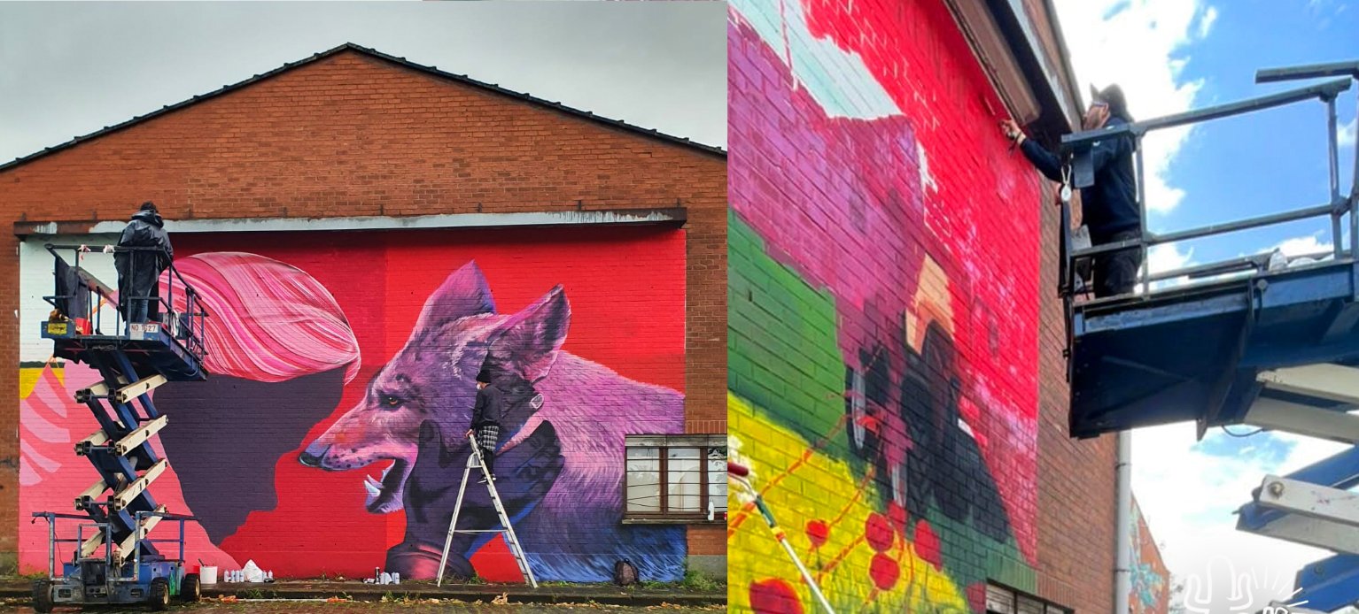 Mural en B&eacute;lgica