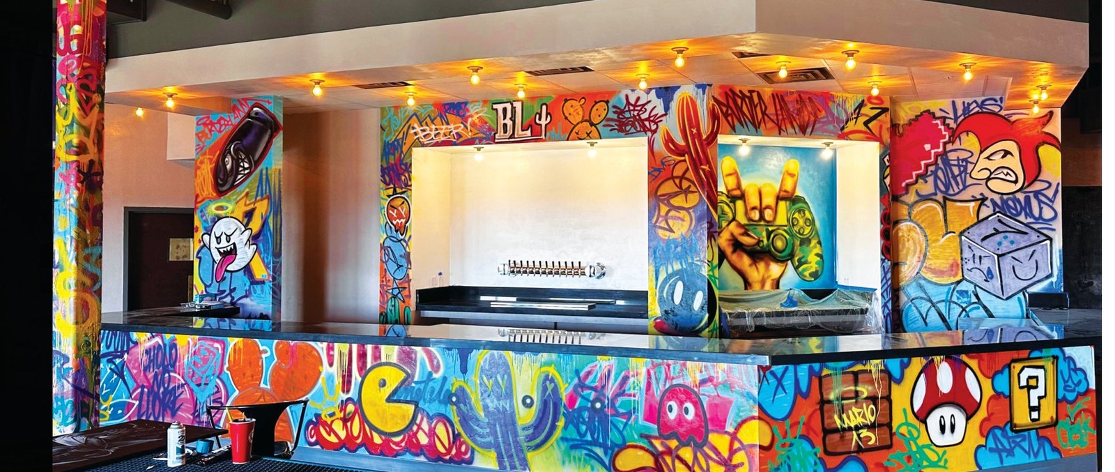 Borderlands Brewery murals &mdash; Tucson